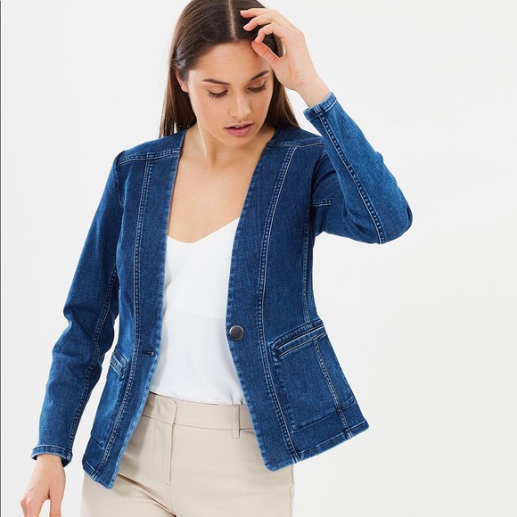 blazer jean jacket